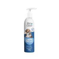 Limpa Orelhas Cães e Gatos Pet Clean - 100 g
