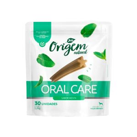 Petisco Stick Oral Care Menta Cães Raças Grandes Origem Natural