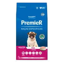 Ração Premier Raças Específicas Pug Adultos Frango