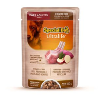 Ração Úmida Special Dog Ultralife Cães Adultos Cordeiro - 100 g