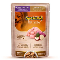 Ração Úmida Special Dog Ultralife Cães Adultos Raças Pequenas Frango - 100 g