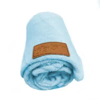 Cobertor Ultra Soft Liso Azul Bebê Fábrica Pet - Único