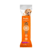 Petisco Bonão Bacon Cães Raças Médias e Grandes Papaya Pets - 65 g