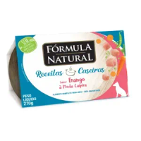 Ração Úmida Fórmula Natural Receita Caseira Cães Frango à Moda Caipira - 270 g