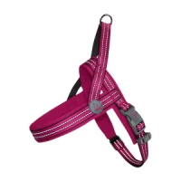 Peitoral Refletivo para Cães Vario Neoprene Doco Rosa