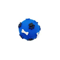 Bolinha Baby Vinil Animania Azul - Único