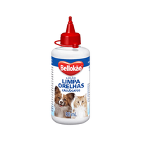 Loção Limpa Orelhas Cães e Gatos Bellokão - 80ml
