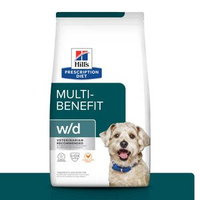 Ração Hill's Prescription Diet W/D Cães Adultos Controle do Peso e Glicêmico - 3,8 kg