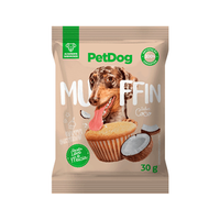 Petisco Muffin de Coco Pet Dog - 30 g