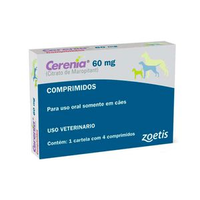 Antiemético Cerenia 60mg para Cães - 4 comprimidos