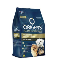 Ração Origens Cães Filhotes Raças Específicas Yorkshire, Maltês e Spitz