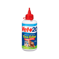 Loção Limpa Orelhas Cães e Gatos Vet+20 - 120 ml