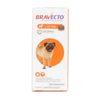 Antipulgas e Carrapatos Bravecto > 4,5 a 10 kg para Cães 250mg - 1 comprimido