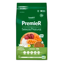 Ração Premier Seleção Natural Cães Filhotes Raças Pequenas Frango - 1K