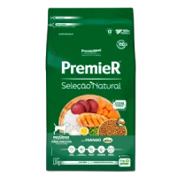 Ração Premier Seleção Natural Cães Adultos Raças Pequenas Frango
