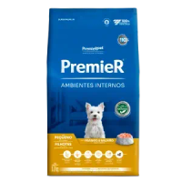 Ração Premier Ambientes Internos Cães Filhotes Raças Pequenas