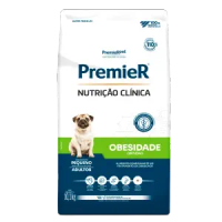 Ração Premier Nutrição Clínica Obesidade Cães Adultos Pequeno Porte