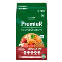 Ração Premier Seleção Natural Cães Adultos Raças Pequenas Frango com Batata Doce