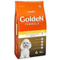 Ração Golden Fórmula Cães Adultos Raças Pequenas Peru e Arroz - 10,1kg