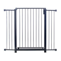 Portão Clássico Maxi Plus Grade Porta NF Pet Preto 1M - Único