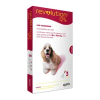 Antipulgas Revolution 12% para Cães de 10,1kg a 20kg