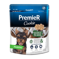 Cookie Premier Cães Filhotes Coco e Aveia - 250 g