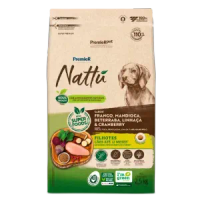 Ração Premier Nattu Cães Filhotes Mandioca