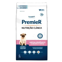 Ração Premier Nutrição Clínica Hipoalergênico Cães Pequeno Porte Cordeiro e Arroz
