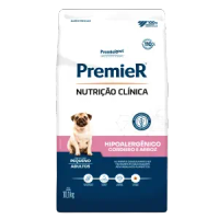Ração Premier Nutrição Clínica Hipoalergênico Cães Pequeno Porte Cordeiro e Arroz