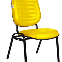 Cadeira Empilhável para Igrejas Evangélicas Linha Holy Amarelo