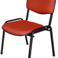 Cadeira para Auditórios Linha Hotel Auditório Vermelho