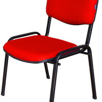 Cadeira para Auditórios Linha Hotel Auditório Vermelho