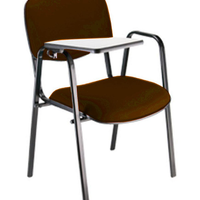 Cadeira Escolar Universitária para Auditórios Linha Hotel Marrom