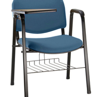 Cadeira Escolar Universitária para Auditórios Linha Hotel Azul