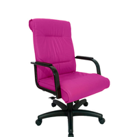 Cadeira Diretor Para Escritório Linha Itália Rosa