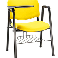 Cadeira Escolar Universitária para Auditórios Linha Hotel Amarelo