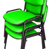 03 Cadeiras para Auditórios Linha Hotel Auditório Verde