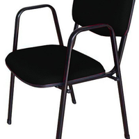 Cadeira para Auditórios Linha Hotel Auditório Preto