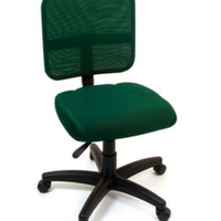 Poltrona Secretária com Back system Linha Tela Mesh