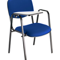 Cadeira Escolar Universitária para Auditórios Linha Hotel Azul