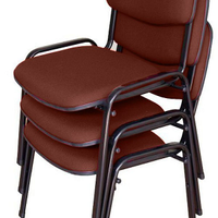 03 Cadeiras para Auditórios Linha Hotel Auditório Vermelho