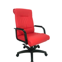 Cadeira Diretor Para Escritório Linha Itália Vermelho