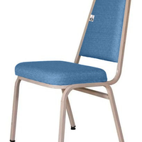 Cadeira Empilhável para Hotelaria Linha Hotel Jersey Azul