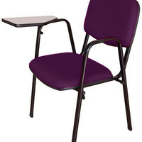 Cadeira Escolar Universitária para Auditórios Linha Hotel Roxo