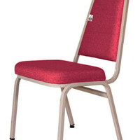 Cadeira Empilhável para Hotelaria Linha Hotel Jersey Rosa