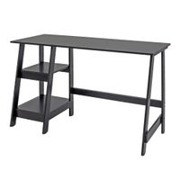 Mesa Escritório Escrivaninha Ditália MC-190 Preto