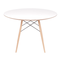 Mesa Eames Eiffel DSW Redonda 90cm Branca