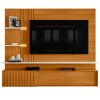 Home para TV's de 65 Polegadas Frisado Turim Cinamomo Off White