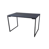 Mesa Industrial MDF Preta 110cm