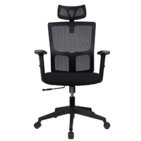 Cadeira Presidente Pelegrin PEL-2180 Tela Mesh Preta
